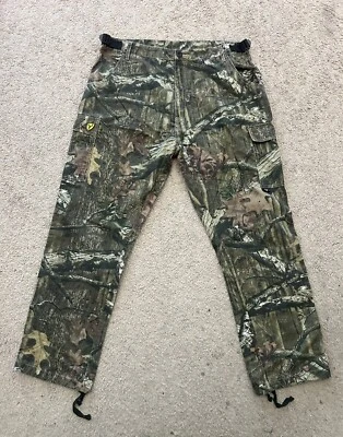 Scent Blocker Men’s Real Trea Camo Adjustable Waist Cargo Pants XL 36-38x30 in - Image 1 of 4