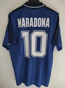 ARGENTINA 1994 WC Maradona 10 away camiseta shirt trikot maillot maglia T3 - Picture 1 of 6