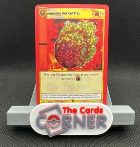 Holograma inverso de cristal de fuego infinito 34/159 MetaZoo Cryptid Nation primera edición casi nuevo - Imagen 1 de 1