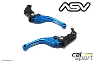 ASV Triumph Speed Triple 1200 RS 2025 F3 Short Blue Brake and Clutch Levers - Picture 1 of 3