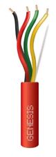 Genesis Plenum Rated Power Limited Fire Alarm Cable P/N: 4514, 14/4 Solid Cond