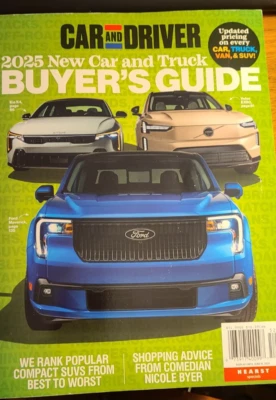 CAR and DRIVER-2025-New Car & Truck Buyer's Guide-Brand New-Never Read ! Green - Image 1 of 2