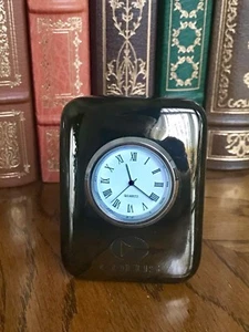 Circa 2000 CORUS GROUP Quartz Desk Clock | British Steel | Tata Steel - Picture 1 of 12