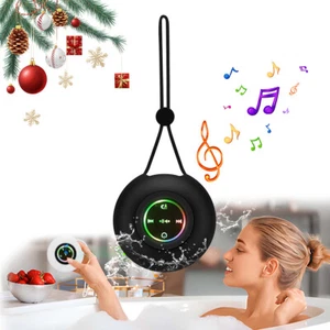 Przenośny głośnik bezprzewodowy Bluetooth wodoodporny mikrofon odporny na prysznic z paskiem - Zdjęcie 1 z 21