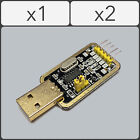 USB To RS232 TTL CH340G Converter Module 5v 3.3v Serial Port Module PL2303+Cable