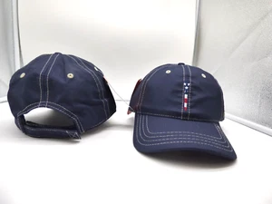 Auténtica camiseta bordada Pukka estrellas y rayas, gorra de golf de malla, azul marino, sistema operativo - Imagen 1 de 9