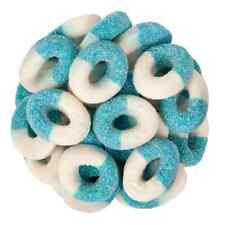 Blue Raspberry Jelly Rings 3 LBs Candy Gummy Candies FREE SHIP 48 STATES