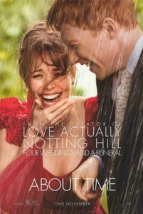 ABOUT TIME Double Sided Original Movie Poster 27×40 - Picture 1 of 1