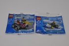 Lego City 30010 30002 FIRE POLICE RETIRED NEW POLYBAGS PROMO LOT NIB