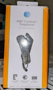 AT&T Trimline Telephone Caller ID Corded Telephone TR1909 Self Powered Phone - Picture 1 of 4