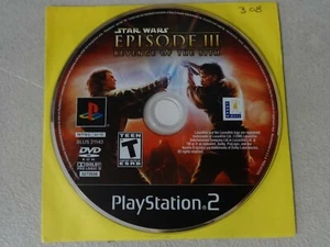 Star Wars Ep 3 Revenge Sith Sony Playstation 2 PS2 Game Disc Only Free Ship - Picture 1 of 1