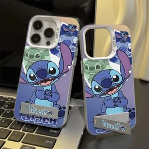 Jolie coque dessin animé avec support pour Apple iPhone 16/15/14/13 Pro Max cover - Photo 1 sur 4