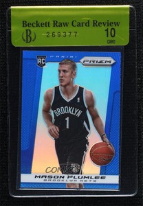 2013-14 Panini Prizm Wal-Mart Blue Prizm Mason Plumlee #288 Rookie RC