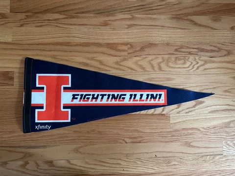 University of Illinios Fighting Illini Xfinity Pennant Cover