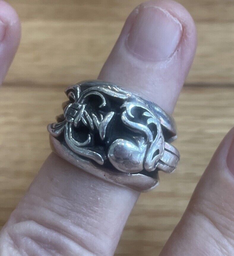 Chrome Hearts Sterling Silver Rings for Men for sale | eBay Chrome Hearts Sterling Silver Rings for Men for sale | eBay
