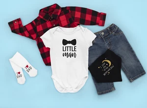 Mama's Little Man Baby Onesie®, Baby girl gift, Baby boy gift, Baby shower gift - Picture 1 of 7