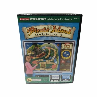 Pirate Island Reading Details Lakeshore Interactive Whiteboard Software D14 - Image 1 of 2