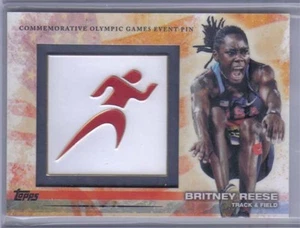 Britney Reese 2012 Topps U.S. Olympic Team & Hopefuls Games Event Pin #ELP-BRE - Picture 1 of 1