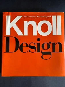 Knoll Design, E. Larrabee & M. Vignelli - 1981 - 1st Ed, Vintage Hardcover Book - Picture 1 of 12
