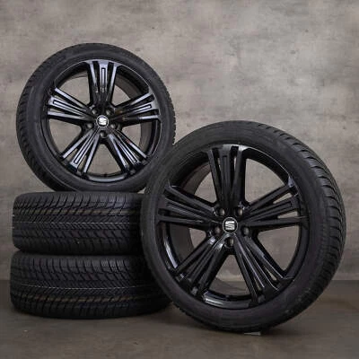 Original Seat Tarraco 20 Zoll Winterreifen Felgen Surpreme 5FJ601025B schwarz - Bild 1 von 4