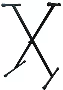 KEYBOARDSTÄNDER PIANO STATIV X-FORM - RASTERVERSTELLUNG STABIL STÄNDER XXX - Bild 1 von 3