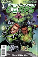 Green Lantern Corps 1A FN 2011 Stock Image
