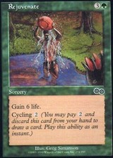 4x Rejuvenate MTG Urza's Saga NM Magic Regular