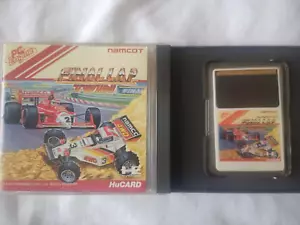Final Lap Twin PC Engine HuCard Japan Import Spiel US-Verkäufer - Bild 1 von 11