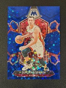 Duncan Robinson 2023-24 Panini Mosaic Fast Break Blue Disco /85 Heat - Picture 1 of 2