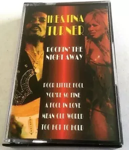 Ike & Tina Turner - Rockin' The Night Away - Rare 21 track - NM - Cassette - Foto 1 di 5