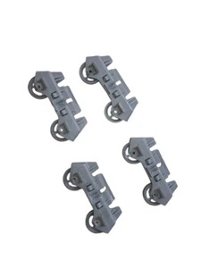 WPW10082868 Kenmore Diswasher Lower Dishrack 4 Wheel - Picture 1 of 1