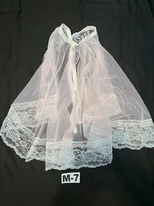Betty Dain Creations Halbschürze Rosa Spitze Transparent 50er Jahre Stil Made in USA - Bild 1 von 5