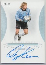 2015-16 PANINI FLAWLESS OLIVER KAHN SIGNATURES AUTO AUTOGRAPH 21/25 BAYERN