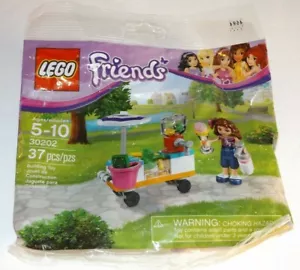 LEGO 30202 Smoothie Stand Friends Olivia vendedor ambulante polietileno bolso - Imagen 1 de 2
