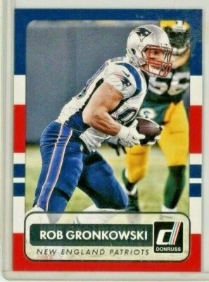 2015 Donruss ROB GRONKOWSKI #118 - New England Patriots - MINT - Image 1 of 2