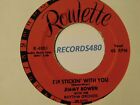 45 Jimmy Bowen "I'm Stickin' With You/Ever Lovin' Fingers" Roulette R-4001