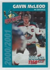 2000-01 Kelowna Rockets (WHL) Gavin McLeod