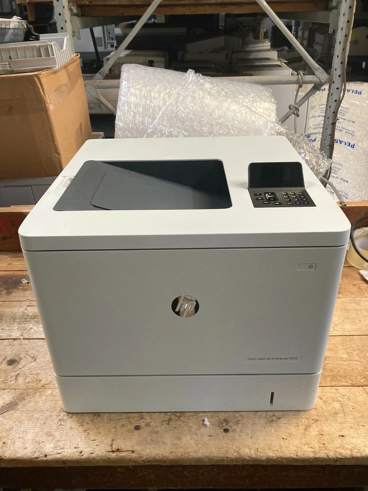 HP Color Laserjet M553 B5L25A  Printer *Cleaned & Serviced*  Warranty - Image 1 of 1