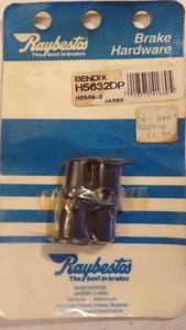 RAYBESTOS  DISC BRAKE HARDWARE KIT H5549-2, BENDIX H5632DP, FRONT 1981-1994 NOS - Picture 1 of 3