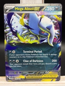 🌑Mega Absol ex 086/132 Me01: Mega Evolution Holo Rara🌑 - Foto 1 di 2