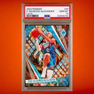 2023-24 Phoenix Shai Gilgeous-Alexander #94 Lava Parralel 39/75 PSA GEM MT 10 - Bild 1 von 2