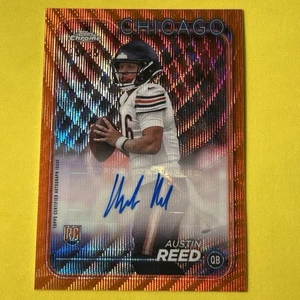 2024 Topps Chrome Rookie Autograph Orange Wave Refractor Austin Reed RC Auto /25 - Bild 1 von 3