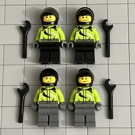 Lego City Monster Truck 60055 Lot Of 4 Minifigures Minifigs D1 48