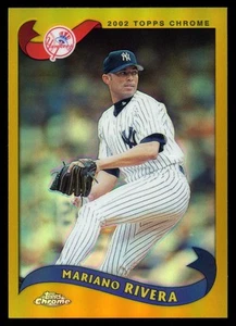 2002 Topps Chrome Gold Refractor #270 Mariano Rivera - Bild 1 von 2
