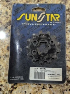 SUNSTAR FRONT SPROCKET 31513 Japan Sunnex Chromoly Steel  Power Drive - Picture 1 of 5