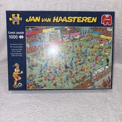 Rompecabezas Jumbo Jan Van Haasteren 2020 1000 piezas WC fútbol femenino ¡sellado! Foto 1 de 4