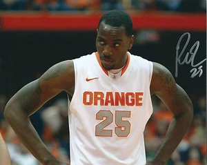 RAKEEM CHRISTMAS SIGNED AUTO AUTOGRAMM 8X10 FOTO SYRACUSE ORANGE SU ORANGEMEN - Bild 1 von 1