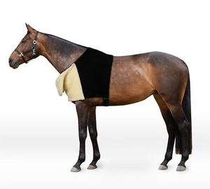 Weicher Schulterschutz aus elastischem Material schwarz-natur Größe S M L XL - Bild 1 von 9