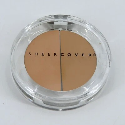 Sheer Cover Duo Concealer Light Medium .10 oz Full Size NEW Factory Sealed USA - Image 1 of 4