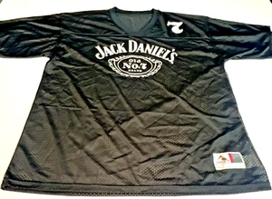 Jack Daniels Old No.7 Brand XL Black Mesh Football Jersey Augusta Sportswear - Picture 1 of 7